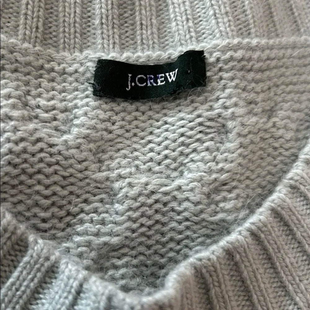 J. Crew Sage Cable Knit Sweater size small